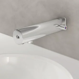 Armitage Shanks Sensorflow E Touchless Panel Mounted Basin Mixer with Temperature Control (Battery)