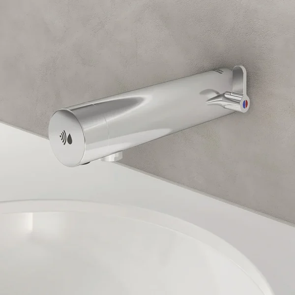 Armitage Shanks Sensorflow E Touchless Panel Mounted Basin Mixer with Temperature Control (Battery)