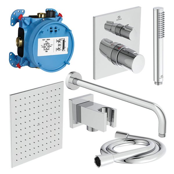Ideal Standard Ceratherm C100 2 Outlet Shower Pack - Image 4