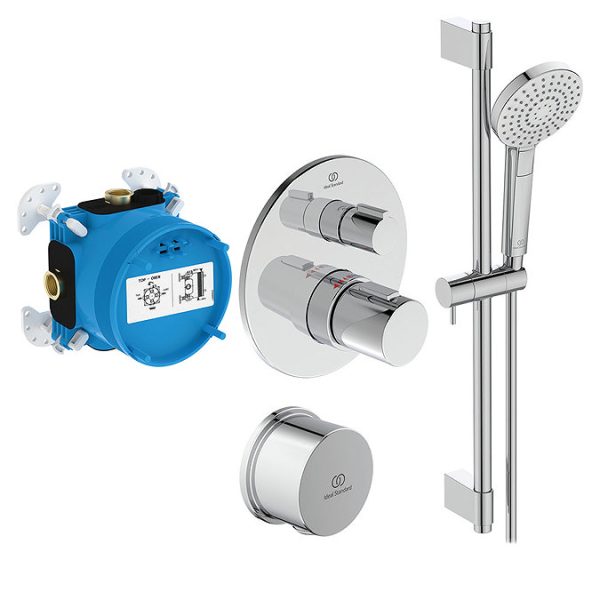 Ideal Standard Ceratherm T100 1 Outlet Shower Pack - Image 3