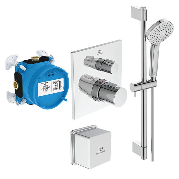 Ideal Standard Ceratherm C100 1 Outlet Shower Pack - Image 3