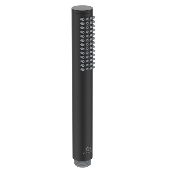 Ideal Standard Ceratherm S200 Exposed Thermostatic Shelf Shower System   Silk Black - Image 2
