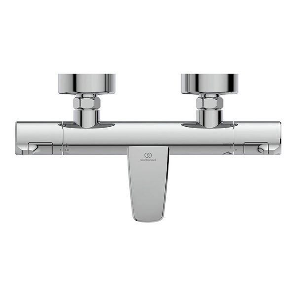 Ideal Standard Ceratherm T50 Exposed Thermostatic Wall Mounted Bath Shower Mixer - Image 3