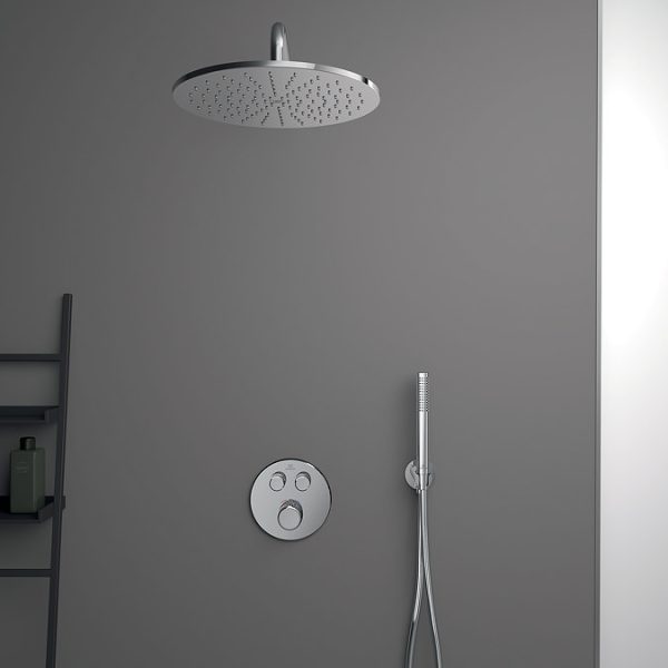 Ideal Standard Ceratherm Navigo Round Shower Pack Chrome - Image 9