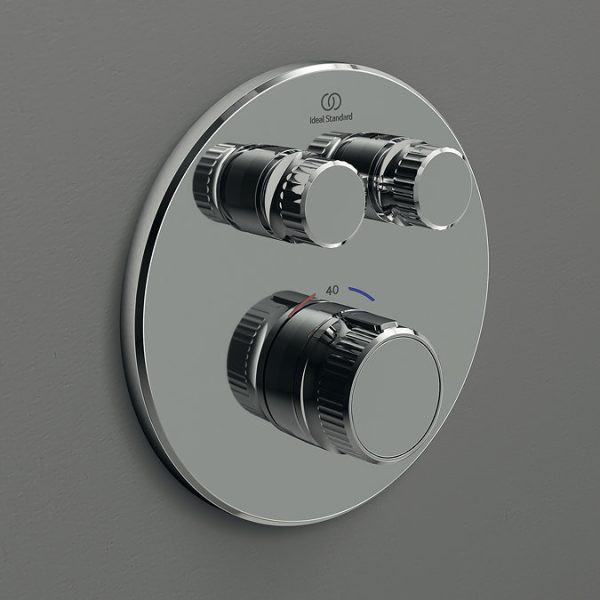 Ideal Standard Ceratherm Navigo Round Shower Pack Chrome - Image 10