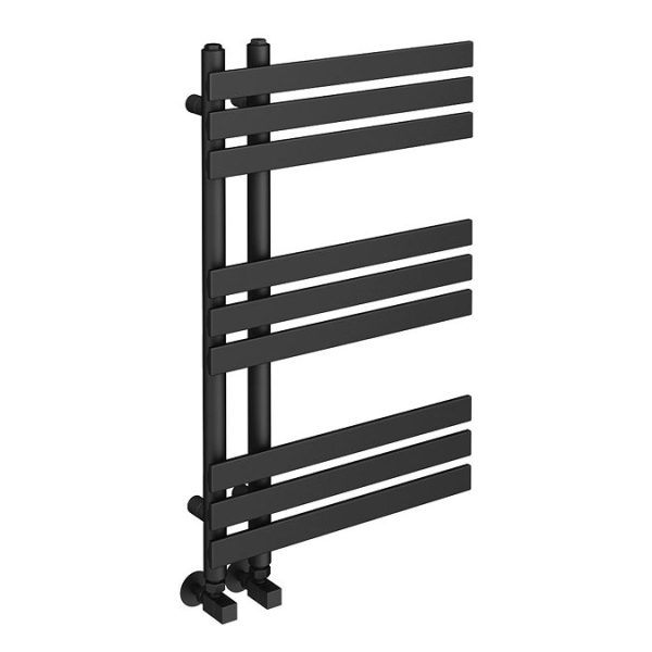 Arezzo Anthracite 800 x 500mm 9 Bars Designer Heated Towel Rail - Image 4