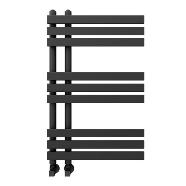 Arezzo Anthracite 800 x 500mm 9 Bars Designer Heated Towel Rail - Image 5