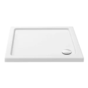 Aurora 900 x 900mm Anti Slip Stone Square Shower Tray
