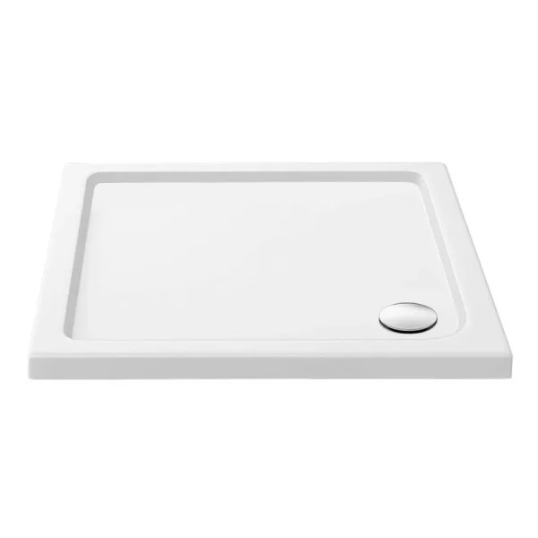 Aurora 900 x 900mm Anti Slip Stone Square Shower Tray