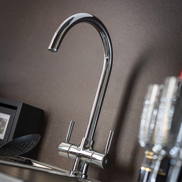 Abode Contemporary Water Filter Kitchen Mixer Tap with Filter Kit - Image 5