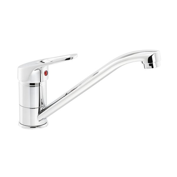 Abode Aria Single Lever Kitchen Mixer Tap   Chrome - Image 2
