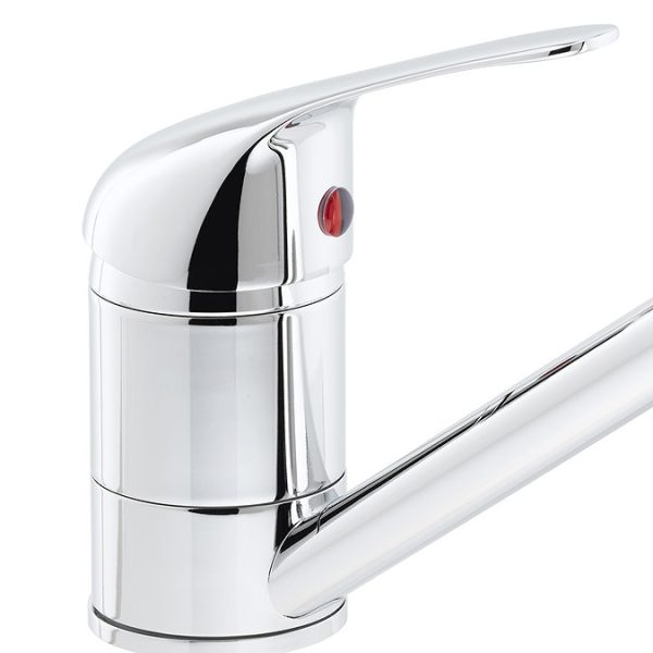 Abode Zoll Single Lever Kitchen Mixer Tap   Chrome - Image 2