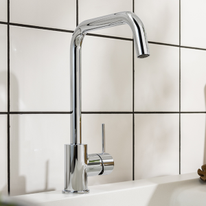 Abode Vigour Single Lever Kitchen Mixer Tap   Chrome