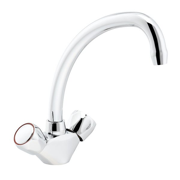 Abode Aquant Monobloc Kitchen Mixer Tap   Chrome - Image 2