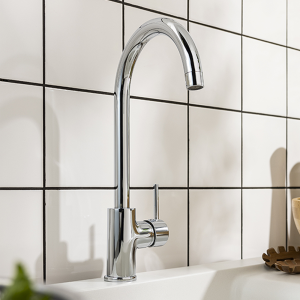 Abode Nico Single Lever Kitchen Mixer Tap   Chrome