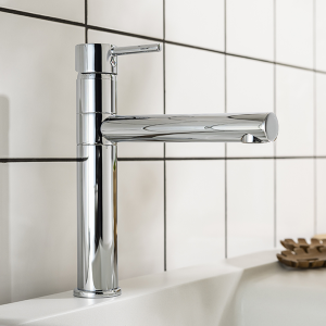 Abode Tower Single Lever Kitchen Mixer Tap   Chrome