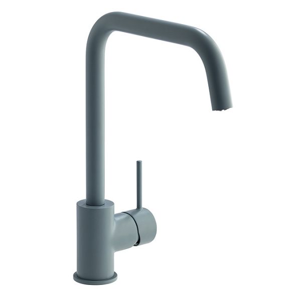 Abode Vigour Single Lever Kitchen Mixer Tap   Moody Blue - Image 2