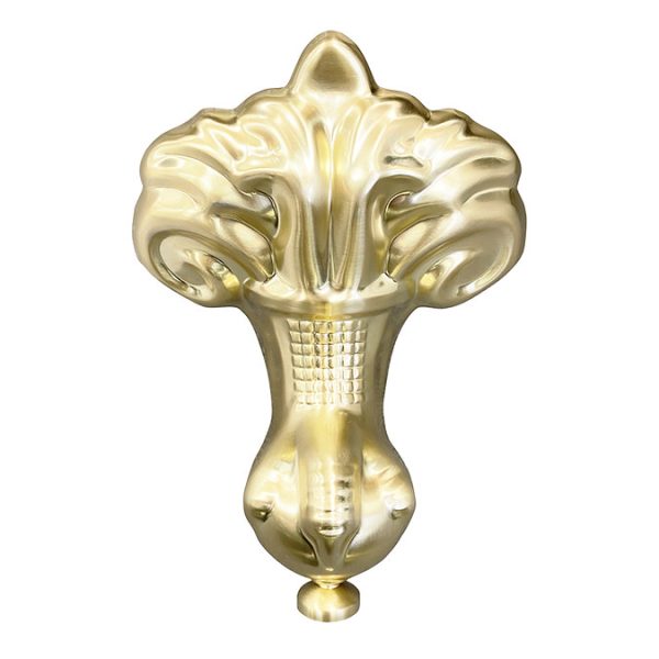 Admiral 1685 Back To Wall Roll Top Bath + Brushed Brass Leg Set - Image 2
