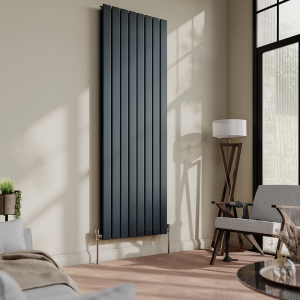Urban Vertical Radiator   Anthracite   Double Panel (1800mm High) 608mm Wide