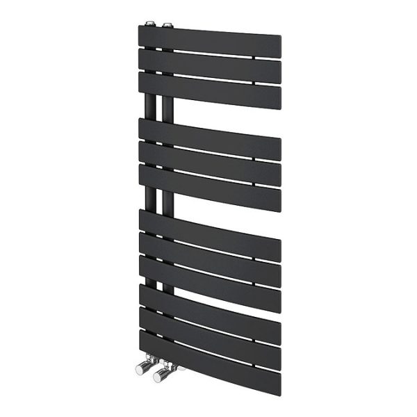 Delta Anthracite Designer Heated Towel Rail 1080 x 550mm - Image 4