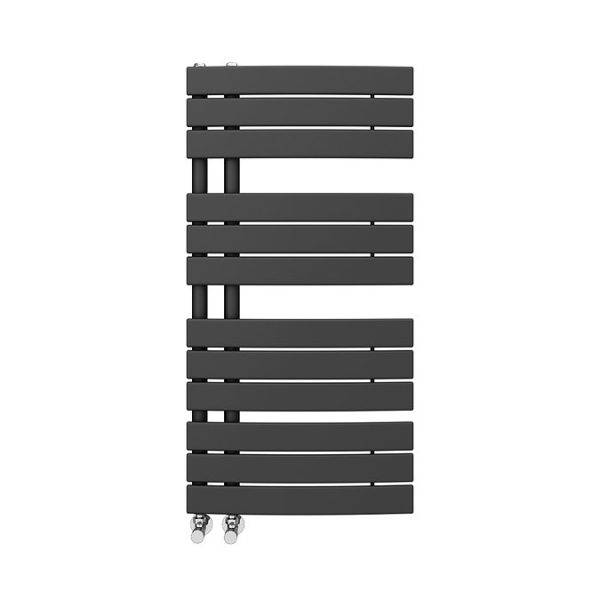 Delta Anthracite Designer Heated Towel Rail 1080 x 550mm - Image 2