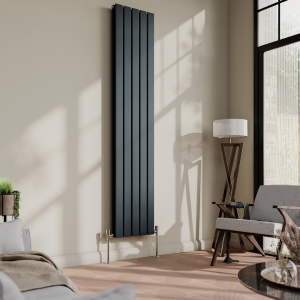 Urban Vertical Radiator   Anthracite   Double Panel (1800mm High) 354mm Wide