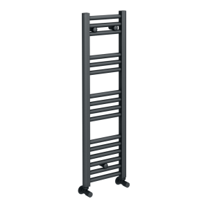 Diamond Heated Towel Rail   W300 x H1000mm   Anthracite   Straight