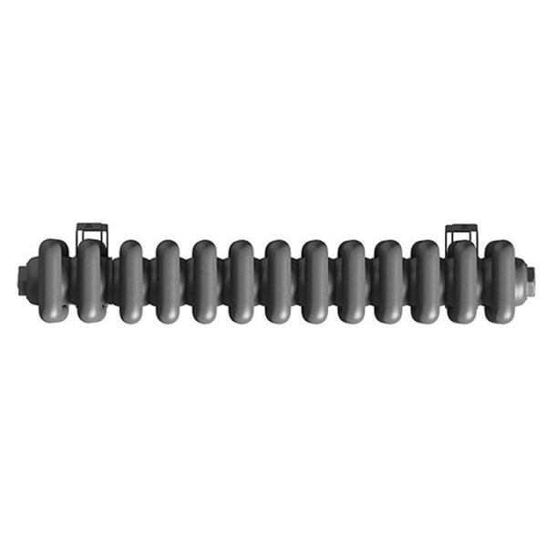 The Heating Co. Corso 600 x 608mm Anthracite Grey 3 Column Radiator - Image 4