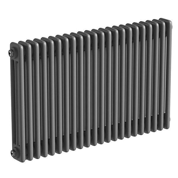 The Heating Co. Corso 600 x 830mm Anthracite Grey 3 Column Radiator - Image 3