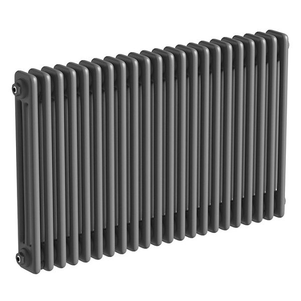 The Heating Co. Corso 600 x 1010mm Anthracite Grey 3 Column Radiator - Image 3