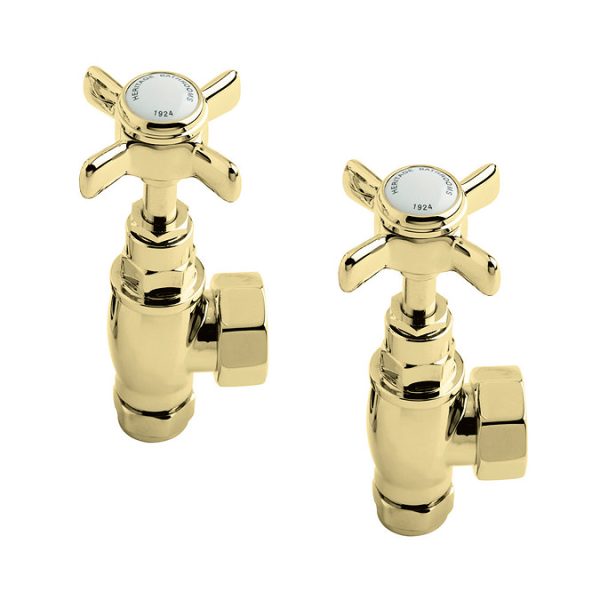 Heritage   Baby Clifton Heated Towel Rail   Vintage Gold - Image 2