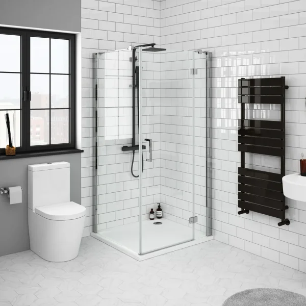 Apollo Frameless RH Hinged Door Square Enclosure