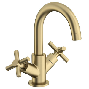 Mode Tate Basin Mixer Tap    Brushed Brass