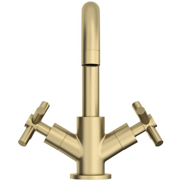 Mode Tate Basin Mixer Tap    Brushed Brass - Image 5