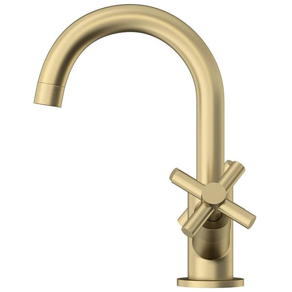 Mode Tate Basin Mixer Tap    Brushed Brass - Image 6