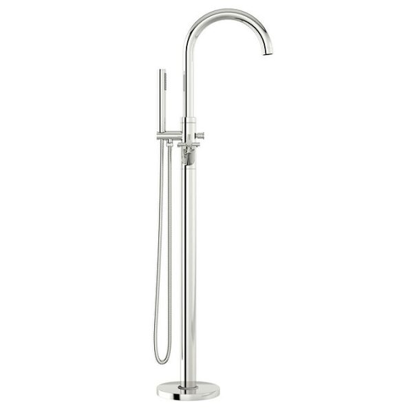 Mode Tate Freestanding Chrome Bath Shower Mixer Tap - Image 2