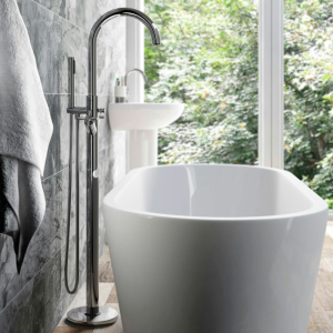 Mode Tate Freestanding Chrome Bath Shower Mixer Tap