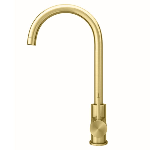 Bower Alberta Modern Kitchen Tap   Brushed Brass - Image 4