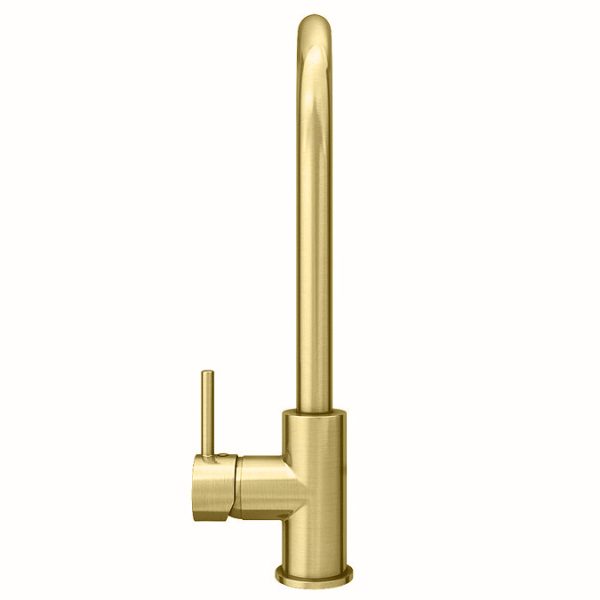 Bower Alberta Modern Kitchen Tap   Brushed Brass - Image 5