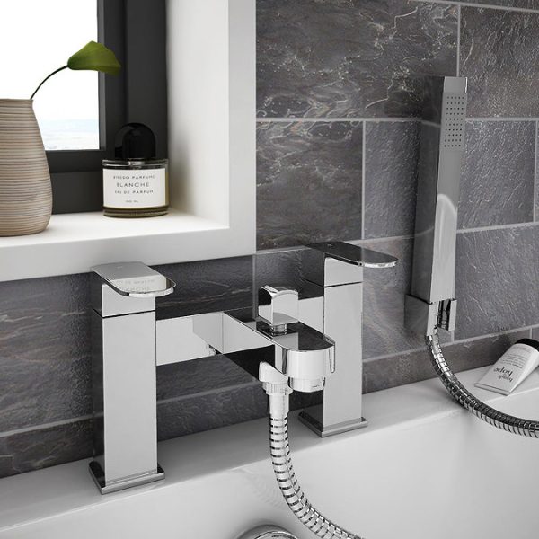 Amos Modern Bath Shower Mixer incl. Shower Kit - Image 2
