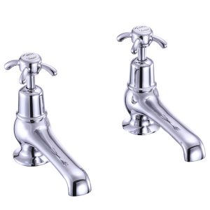Burlington Anglesey   Chrome 5" Basin Taps