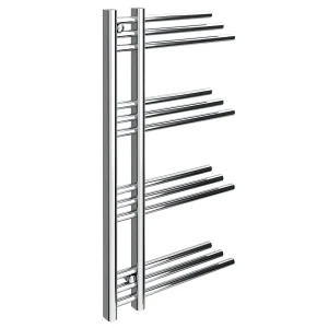 Angelo Designer Heated Towel Rail 500 x 900mm   Chrome