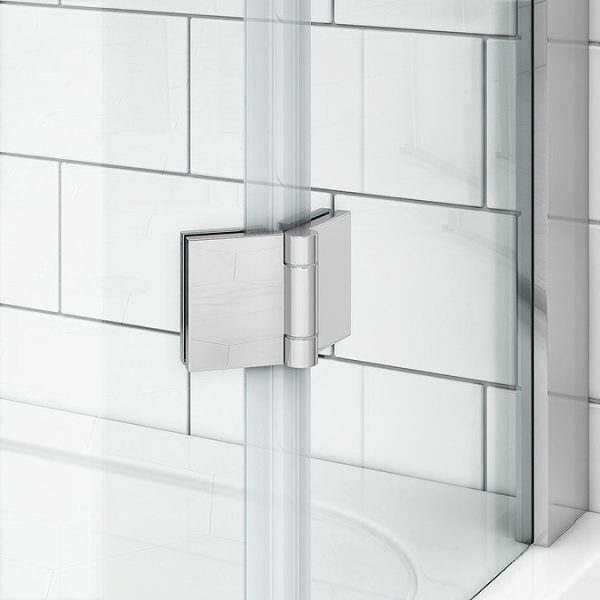 Apollo 1100x1100mm Frameless Pentangle Enclosure (inc. Tray + Waste) - Image 2