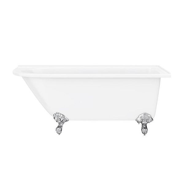 Appleby 1550 Roll Top Shower Bath + Chrome Leg Set - Image 6