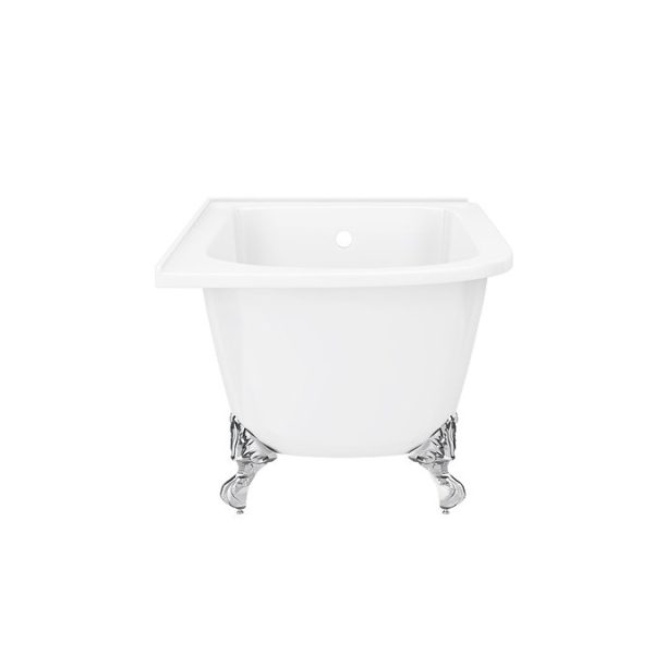Appleby 1550 Roll Top Shower Bath + Chrome Leg Set - Image 2