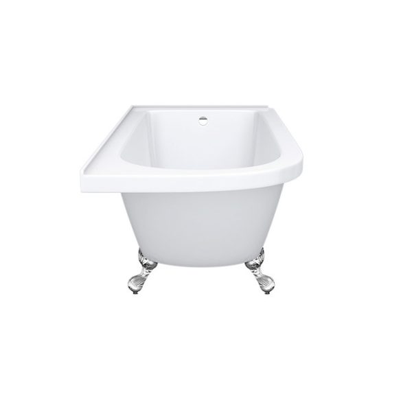 Appleby 1700 Roll Top Shower Bath + Chrome Leg Set - Image 7