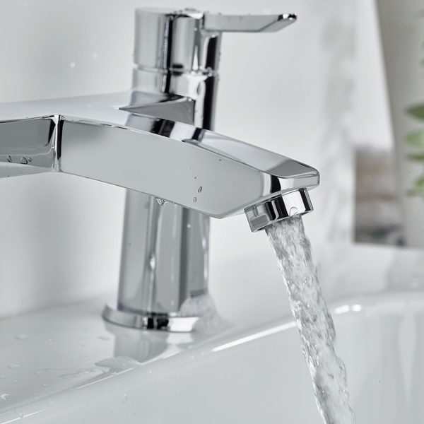 Bistan Apelo Contemporary Bath Filler   Chrome - Image 5