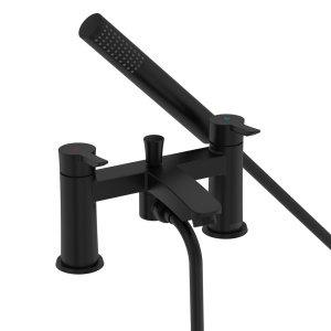 Bristan Apelo Bath Shower Mixer with Kit   Black