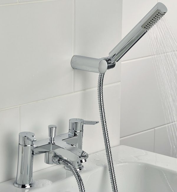 Bristan Apelo Bath Shower Mixer with Kit   Chrome - Image 2