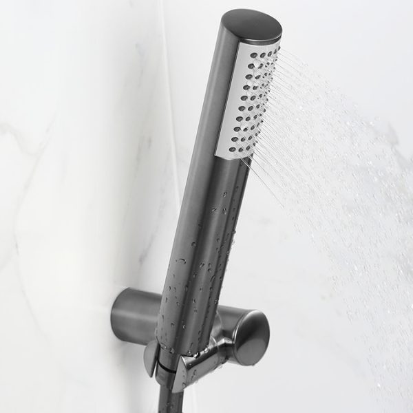 Bristan Apelo Bath Shower Mixer with Kit   Gun Metal Grey - Image 2